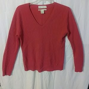 Cashmere sweater pink